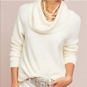 Anthropologie cowl neck sweater